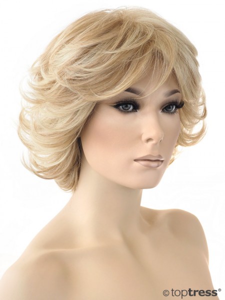 Perücke Iris Thermosilk blond gesträhnt