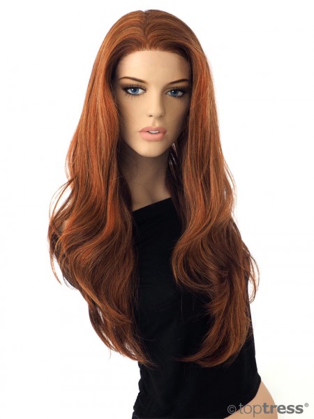 Perücke Camille Lace rot rotblond