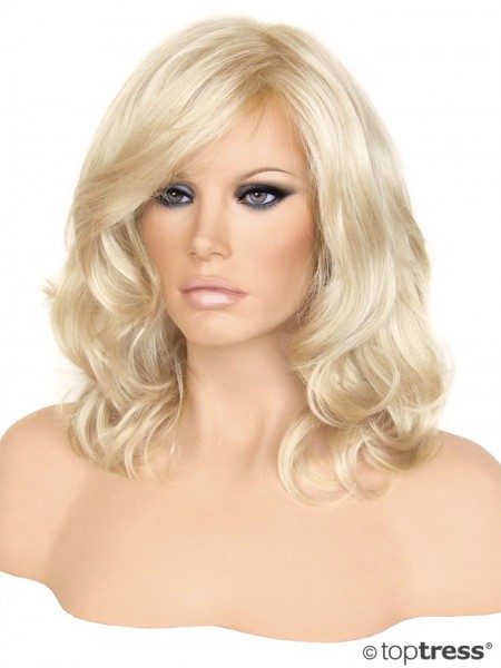 Perücke Emily platinblond