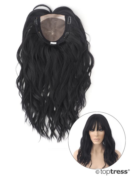 Topper Nanette Monotop Thermosilk naturschwarz