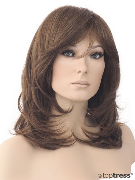 Perücke Tessa Thermosilk® mittelbraun
