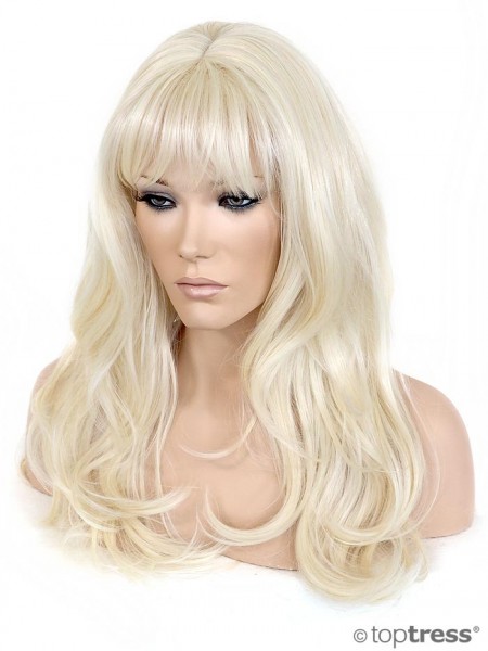 Perücke Brigitte Thermosilk platinblond