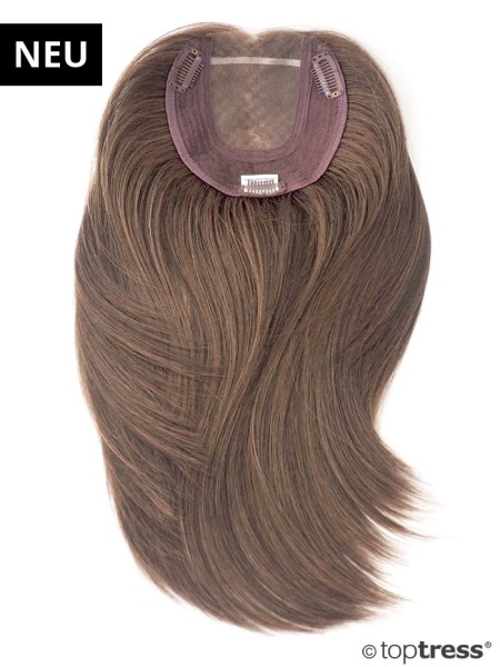 Topper Rosalie mittelbraun Thermosilk Monotop mit Filmansatz