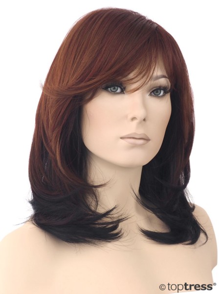 Perücke Tessa Thermosilk® schwarz-auburn