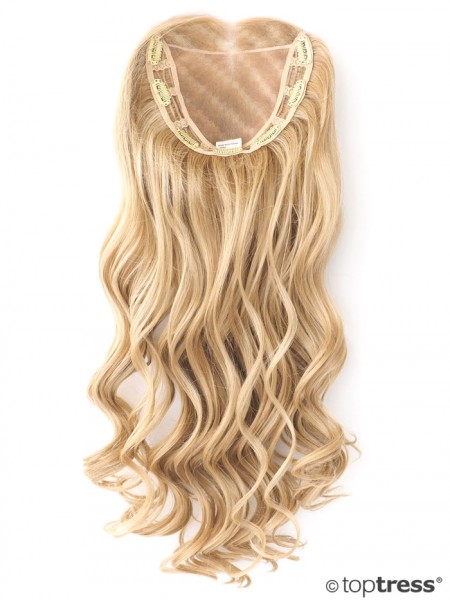 Topper Maud Thermosilk Monotop Lace hellrotblond mit Highlights