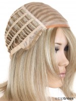 Vorschau: Perücke Lydia Monotop blond gesträhnt Vorschau: Perücke Lydia Monotop blond gesträhnt