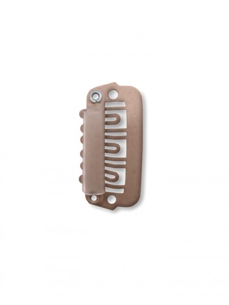 Toupet Clip klein beige