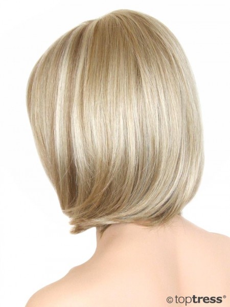 Perücke Lydia Monotop blond gesträhnt