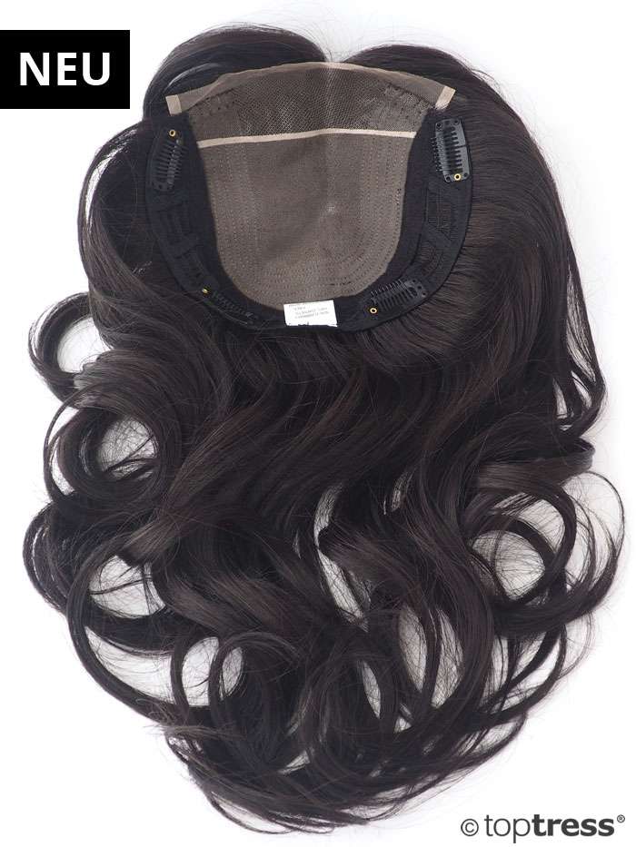 Natrliche Haarteile aus Kunsthaar, hitzebestndige Oberkopffller und  Zpfe aus Thermosilk-Haar, Echtthaar Modelle. | Toptress Percken Shop