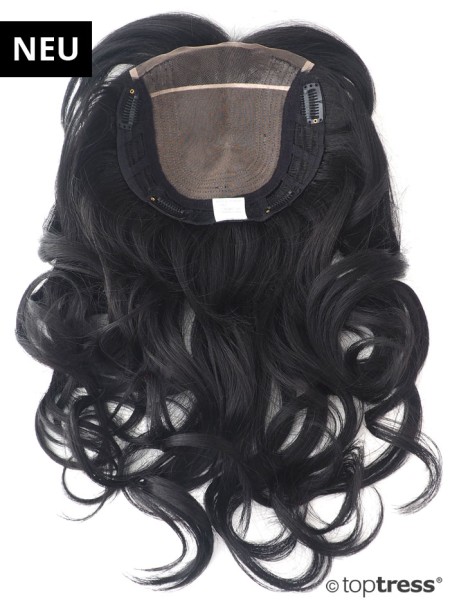 Topper Olivia naturschwarz Monotop Lace Front Thermosilk® 