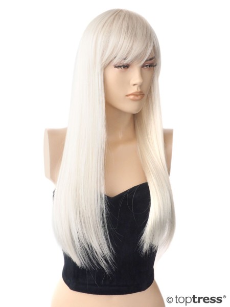 Perücke Bobbie platinblond