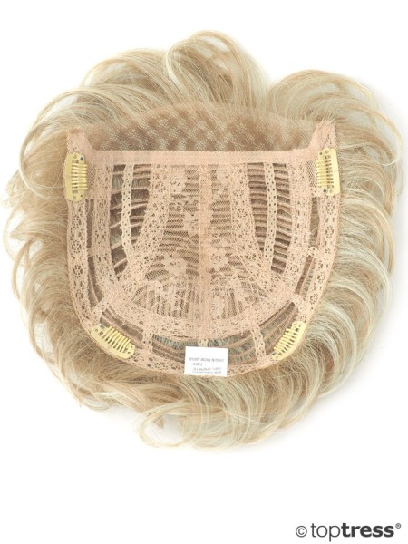 Topper Doris blond gesträhnt, Thermosilk, Lace Front