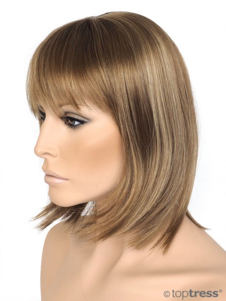 Oberkopfhaarteil Topper B mit Clips aschblond