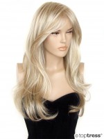 Perücke Natasha blond mit Highlights