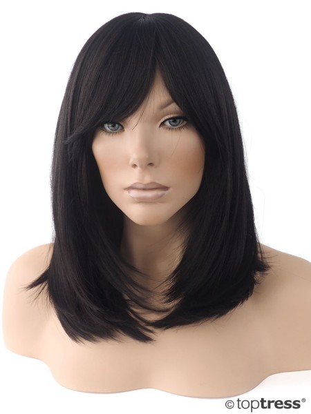 Perücke Lina Thermosilk dunkelbraun