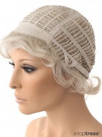 Vorschau: Perücke Alexa weiss Vorschau: Perücke Alexa weiss