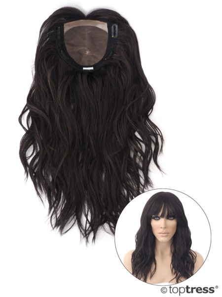 Topper Nanette Monotop Thermosilk dunkelbraun