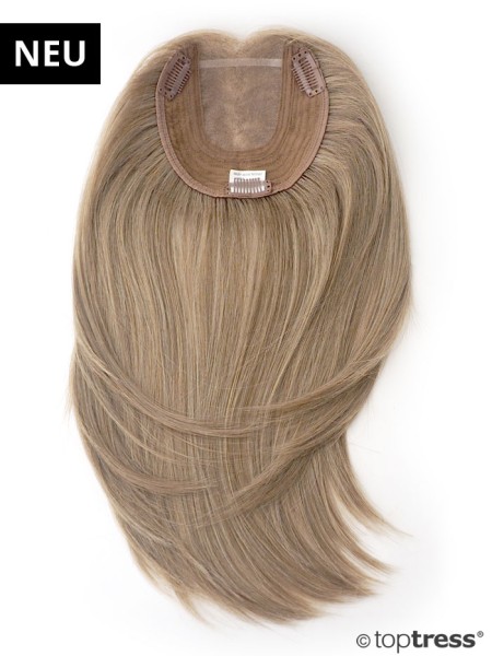 Topper Rosalie aschblond Thermosilk Monotop mit Filmansatz