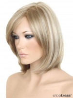 Vorschau: Perücke Lydia Monotop blond gesträhnt Vorschau: Perücke Lydia Monotop blond gesträhnt